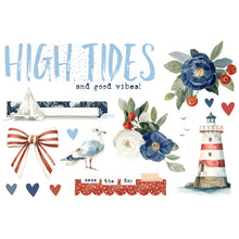 將圖片載入圖庫檢視器 Simple Stories - Simple Pages Page Pieces - Simple Vintage Sand &amp; Sea - TEMPORARY PRE ORDER
