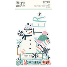 Load image into Gallery viewer, Simple Stories - Simple Pages Page Pieces - Simple Winter Wonder. While you need the perfect paper to start your project, you also need the perfect embellishment to finish your project! Available at Embellish Away located in Bowmanville Ontario Canada.
