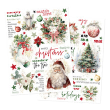 將圖片載入圖庫檢視器 Simple Stories - Rub Ons - Simple Vintage Old-Fashioned Christmas. Rub-On Transfers on 2 6x8 Sheets. Available at Embellish Away in Bowmanville Ontario Canada.
