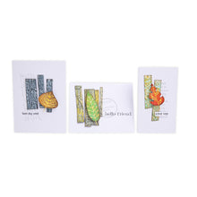 गैलरी व्यूवर में इमेज लोड करें, Sizzix - Thinlits Dies By Tim Holtz - 18/Pkg - Artsy Leaves. Inspired by all things autumnal, in Tim's signature style, these beautiful leaf shapes are perfect to work as the center of your project, or for adorning seasonal makes. Available at Embellish Away located in Bowmanville Ontario Canada. Example by brand ambassador.
