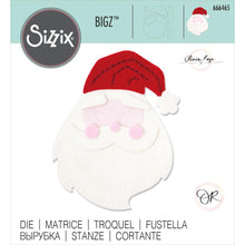 將圖片載入圖庫檢視器 Sizzix - Bigz Die By Olivia Rose - Santa Claus. Complete with a pom pom hat and lovely rosy cheeks! Add to cards and papercraft makes like gift tags and wrap or cut from felt and fabric and embellish cushions, personalized pajamas and so much more! Available at Embellish Away located in Bowmanville Ontario Canada.

