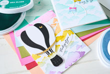 Charger l'image dans la galerie, Sizzix - By Catherine Pooler - A6 Layered Stencils - In the Clouds (4pk). Available at Embellish Away located in Bowmanville Ontario Canada. Example by brand Ambassador.
