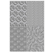 Load image into Gallery viewer, Sizzix - Catherine Pooler - 3D Textured Impressions Embossing Folder - Posh Patterns. Available at Embellish away located in Bowmanville Ontario Canada.

