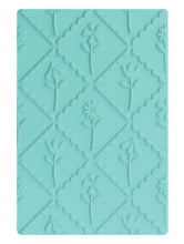 Load image into Gallery viewer, Catherine Pooler Multi-Level Textured Impressions Embossing Folder - Scallop Framed Florals. Available at Embellish away located in Bowmanville Ontario Canada.
