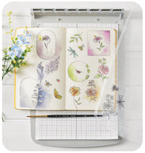 Load image into Gallery viewer, Sizzix - Clear Stamp Set by Willow Wolfe - Floral Frames and Mini Flowers (18pk)). At Embellish Away in Bowmanville Ontario Canada. Example by Willow Wolfe.
