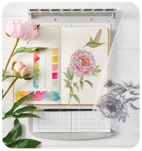Load image into Gallery viewer, Sizzix - Clear Stamp Set by Willow Wolfe - Flowers and Creatures (7pk). At Embellish Away in Bowmanville Ontario Canada. Example by Willow Wolfe.
