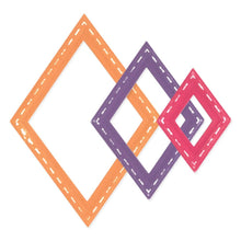 Load image into Gallery viewer, Sizzix - Fanciful Framelits Die Set By Stacey Park - 13/Pkg - Katy Deco Diamonds. Available at Embellish Away located in Bowmanville Ontario Canada.
