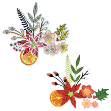 Load image into Gallery viewer, Sizzix - Framelits Die Set w/Stamps by Vicki Boutin - Winter Florals. 24 stamps and 44 dies. Available at Embellish Away located in Bowmanville Ontario Canada.
