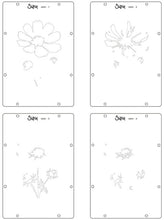 Load image into Gallery viewer, Sizzix - Layered Stencils by Willow Wolfe - Cosmo (4pk). Available at Embellish Away located in Bowmanville Ontario Canada.
