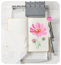 Load image into Gallery viewer, Sizzix - Layered Stencils by Willow Wolfe - Cosmo (4pk). Available at Embellish Away located in Bowmanville Ontario Canada. Example by Willow Wolfe.
