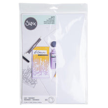 Load image into Gallery viewer, Sizzix - Masking Film Sheets - 8.25"X11.75" - 10/Pkg - Clear. Available at Embellish Away located in Bowmanville Ontario Canada.

