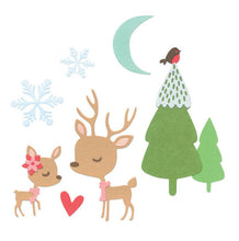 Cargar imagen en el visor de la galería, Sizzix - Thinlits Die Set - Hello Deer. Includes 12 dies. Approx. 0.5 inches to 3.37 inches. Available at Embellish Away located in Bowmanville Ontario Canada.
