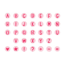 Load image into Gallery viewer, Sizzix - Thinlits Die Set - Letters by Shell - Alphabet Beads. (34pk) Available at Embellish Away located in Bowmanville Ontario Canada.
