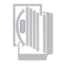 Cargar imagen en el visor de la galería, Sizzix - Thinlits Die Set by 49 And Market - Snap and Swap Slanted Pockets (9 pk). Available at Embellish Away located in Bowmanville Ontario Canada.
