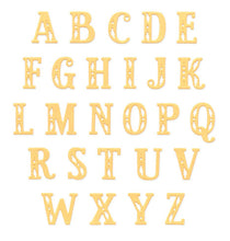 Load image into Gallery viewer, Sizzix - Thinlits Die Set by Catherine Pooler - Folk Alphabet (26pk). Available at Embellish Away located in Bowmanville Ontario Canada.
