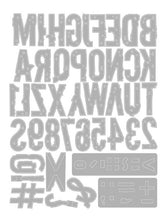 Load image into Gallery viewer, Sizzix - Thinlits Die Set by Seth Apter - Typography (43pk). Available at Embellish Away located in Bowmanville Ontario Canada.
