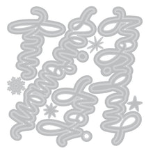 Load image into Gallery viewer, Sizzix - Thinlits Die Set by Vicki Boutin - Holiday Script. (15pk). Available at Embellish Away located in Bowmanville Ontario Canada.
