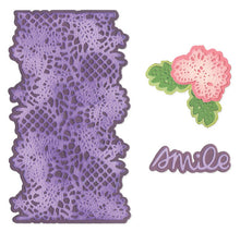Load image into Gallery viewer, Sizzix - Thinlits Die Set by Vicki Boutin - Lovely Lace (11pk). Available at Embellish Away located in Bowmanville Ontario Canada.
