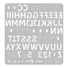 Cargar imagen en el visor de la galería, Sizzix - Thinlits Die Set by Vicki Boutin - Mini Bold Alpha. Available at Embellish Away located in Bowmanville Ontario Canada.
