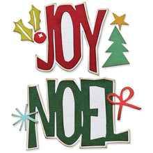 Load image into Gallery viewer, Sizzix - Thinlits Dies By Tim Holtz - 11/Pkg - Big Tidings. Available at Embellish Away located in Bowmanville Ontario Canada.
