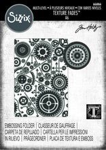 Load image into Gallery viewer, Sizzix - Tim Holtz - Multi Level Textured Impressions Embossing Folder - Vault Gears. Available at Embellish Away located in Bowmanville Ontario Canada.
