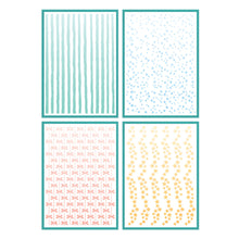 Cargar imagen en el visor de la galería, Sizzix - Vicki Boutin - A6 Stencil - Holiday Layering Stripes. Available at Embellish Away located in Bowmanville Ontario Canada.
