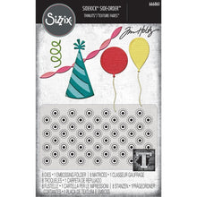 Load image into Gallery viewer, Sizzix Sidekick - Texture Fades Embossing Folder By Tim Holtz - Birthday. Available at Embellish Away located in Bowmanville Ontario Canada.
