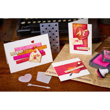 將圖片載入圖庫檢視器 Sizzix Sidekick - Texture Fades Embossing Folder By Tim Holtz - Valentines. Available at Embellish Away located in Bowmanville Ontario Canada. Example by brand ambassador.
