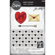將圖片載入圖庫檢視器 Sizzix Sidekick - Texture Fades Embossing Folder By Tim Holtz - Valentines. Available at Embellish Away located in Bowmanville Ontario Canada.
