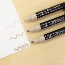 Load image into Gallery viewer, Spectrum Noir Metallic Paint Marker 3/Pkg Rose Gold. High-shine opaque metallic markers. Available at Embellish Away located in Bowmanville Ontario Canada.

