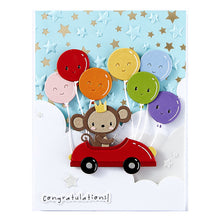 Load image into Gallery viewer, Spellbinder - Wishing Stars - 3D Emboss Folder. Available at Embellish Away located in Bowmanville Ontario Canada. Card example by brand ambassador.
