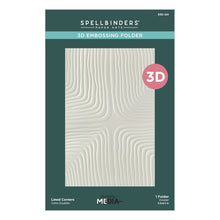 गैलरी व्यूवर में इमेज लोड करें, Spellbinders - 3D Embossing Folder - Modern Botanicals - Lined Corners. Available at Embellish Away in Bowmanville Ontario Canada.
