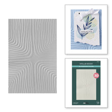 गैलरी व्यूवर में इमेज लोड करें, Spellbinders - 3D Embossing Folder - Modern Botanicals - Lined Corners. Available at Embellish Away in Bowmanville Ontario Canada.
