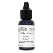 將圖片載入圖庫檢視器 Spellbinders - BetterPress - Ink Reinker - Select from Drop Down. To reink, simply add a few drops of ink from the reinker bottle onto the ink pad and spread evenly. Available at Embellish Away located in Bowmanville Ontario Canada. Leaf
