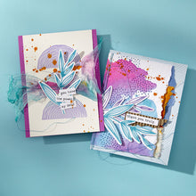 Charger l'image dans la galerie, Growing Betterpress Plates &amp; Die Set is from the Modern Botanicals Collection by Dina Wakley. Available at Embellish Away in Bowmanville Ontario Canada. Example by brand ambassador.
