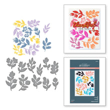 Load image into Gallery viewer, Spellbinders - Better Press Plates &amp; Dies By Dawn Woleslagle - Sprigs. This versatile set of 11 press plates and coordinating thin metal dies can be used in a variety of ways to create beautiful, colorful designs. Available at Embellish Away located in Bowmanville Ontario Canada.
