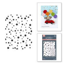 Load image into Gallery viewer, Spellbinders - BetterPress Press Plate - Little Smiles - Falling Stars. Available at Embellish Away located in Bowmanville Ontario Canada.
