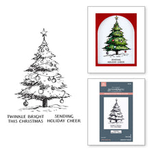 Load image into Gallery viewer, Spellbinders - BetterPress Registration Press Plates - Wonderland - Twinkle Bright Tree. Available at Embellish Away in Bowmanville Ontario Canada.
