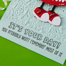 將圖片載入圖庫檢視器 Spellbinders - Clear Stamp - Aged to Perfection - Birthday Laughs Sentiments. At Embellish Away in Ontario Canada. Example by brand ambassador.
