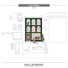 Load image into Gallery viewer, Spellbinders - Die - City Holiday. Available at Embellish Away in Bowmanville Ontario Canada.
