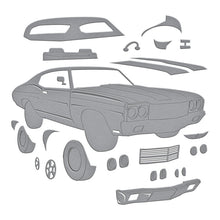 將圖片載入圖庫檢視器 Set of 15 thin metal cutting dies bring a classic muscle car to life! Available at Embellish Away located in Bowmanville Ontario Canada.
