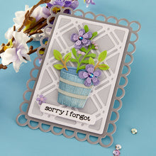 Charger l'image dans la galerie, Spellbinders - Die by Lisa Horton - Garden Planter. Available at Embellish Away in Bowmanville Ontario Canada. Example by brand ambassador.
