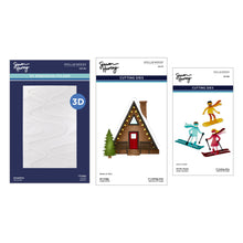 Charger l'image dans la galerie, Spellbinders - Dies &amp; 3D Folder Bundle - Ski-son's Greetings
