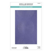 將圖片載入圖庫檢視器 Spellbinders - Embossing Folder - Modern Botanicals - Lined Circles. By Dina Wakley. Available at Embellish Away in Bowmanville Ontario Canada.
