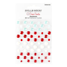 Load image into Gallery viewer, Spellbinders - Gemstones - Dear Santa. Includes 60 self-adhesive gemstones. Available at Embellish Away in Bowmanville Ontario Canada.
