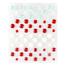 Load image into Gallery viewer, Spellbinders - Gemstones - Dear Santa. Includes 60 self-adhesive gemstones. Available at Embellish Away in Bowmanville Ontario Canada.
