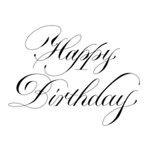 Charger l'image dans la galerie, Spellbinders - Press Plate By Paul Antonio - Copperplate - Happy Birthday. Copperplate Happy Birthday Press Plate is part of the Copperplate Everyday Sentiments Collection by Paul Antonio. Available at Embellish Away located in Bowmanville Ontario Canada.
