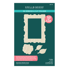 Load image into Gallery viewer, Spellbinders - 3D Embossing &amp; Cut Folder - Greenwich Market Frame. Available at Embellish Away in Bowmanville Ontario Canada.
