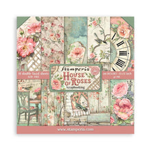 Charger l'image dans la galerie, Stamperia - 12"X12" - Paper Pad - House of Roses. Includes 10 double faced sheets. Available at Embellish Away located in Bowmanville Ontario Canada.
