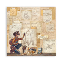 Load image into Gallery viewer, Stamperia - 12X12 Maxi Paper Pad - A New Beginning. Includes 22 sheets. Available at Embellish Away located in Bowmanville Ontario Canada.
